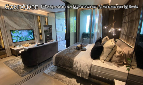 This new a-bedroom plus condo is available in Walden Thonglor 8 luxury condominium that is planned to be completed end of 2022 or early 2023