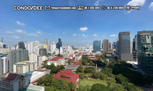A new condo with a greenery view is available now for sale in Sukhumvit 19 in Bangkok