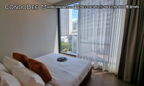 This new luxury condo is available now on Sukhumvit 21 in a new and popular Celes Asoke condominium near BTS and MRT Sukhumvit in Bangkok CBD