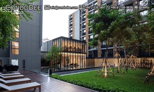 Noble Ambience Sukhumvit 42 Bangkok condo for sale near BTS Ekkamai was developed by Noble Development PCL in 2021