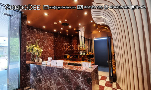 Noble Around Sukhumvit 33 luxury Bangkok condo for sale near BTS Phrom Phong was constructed in 2020