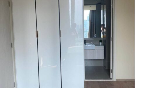 New 2-bedroom flat for rent - low floor - near Asoke BTS - Noble Recole condominium