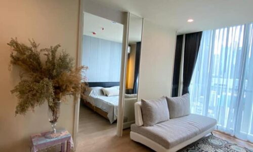 New 2-bedroom apartment for rent - high-floor - near Asoke BTS - Noble Recole condominium