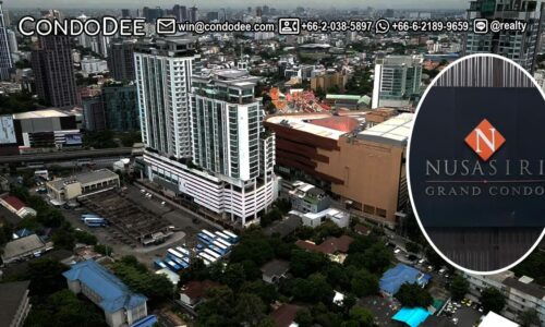 Nusasiri Grand Sukhumvit 42 Ekkamai condo for sale in Bangkok CBD was developed in 2007 by Nusasiri PCL.