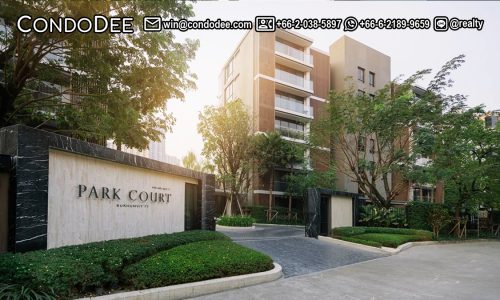 Park Court Sukhumvit 77 condo for sale in Bangkok was built in 2018 by developed by Mankong Housing Company