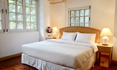 Large condo in Langsuan for rent - 2 bedroom - low floor - pet-friendly