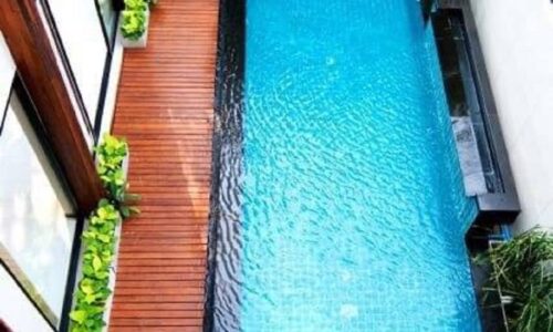 Pool house for rent near BTS Thonglor in Sukhumvit 34 - 2 story - 4 bedrooms