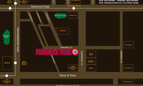 President Park Sukhumvit 24Bangkok Condominium In Phrom Phong