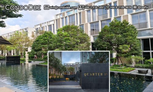 Quarter 39 Luxury Townhouses for sale on Sukhumvit is a luxury real estate in Prompong constructed by NYE ESTATE Co., Ltd. (an affiliated company with Narai Property Co., Ltd) in 2018