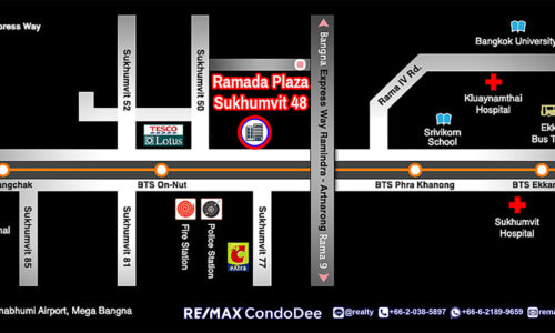 Ramada Plaza Residence Sukhumvit 48 Bangkok Branded Residence on Main Sukhumvit Road near BTS On Nut