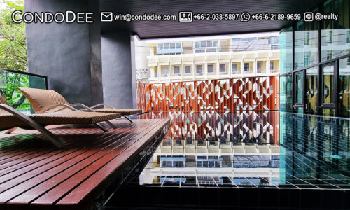 Rende Sukhumvit 23 Asoke condo for sale in Bangkok is a low-rise apartment building located in Asoke in Prasanmit Road near Srinakharinwirot University