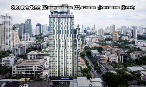 The Rhythm Ekkamai Sukhumvit 63 is a luxury condo for sale in Bangkok that was developed by AP (Thailand) PCL and completed in 2018.