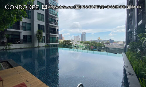 Rhythm Sukhumvit 36-38 condo for sale in Bangkok near BTS Thonglor was developed by AP Thailand PCL in 2017.