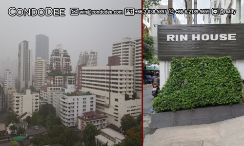 Rin House Sukhumvit 39 condo for sale in Phrom Phong in Bangkok is a low-rise residential apartment that was constructed in 1997.