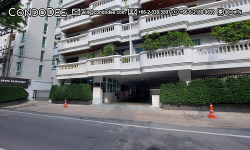 Rin House Sukhumvit 39 condo for sale in Phrom Phong in Bangkok is a low-rise residential apartment that was constructed in 1997.