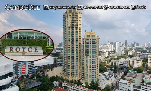 Royce Private Residences Sukhumvit 31 luxury Bangkok condo for sale on Sukhumvit 31 was constructed in 2012 by Major Development PCL