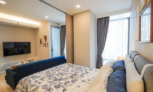 Condo for rent near Queen Sirikit MRT - 1 bedroom - mid-floor - Siamese Exclusive Queens