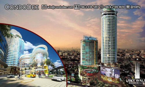 Sky Walk Condominium at Sukhumvit Road Near BTS Phra Khanong