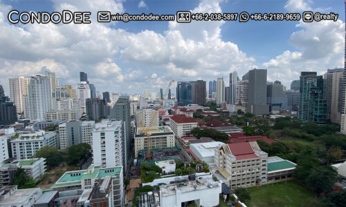 This Sukhumvit condo features the best view at 15 Sukhumvit Residences condominium near BTS Asoke.