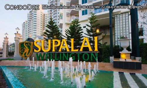 Supalai Wellington Rama 9 condo for sale in Bangkok was developed by Supalai PCL and completed in 2014