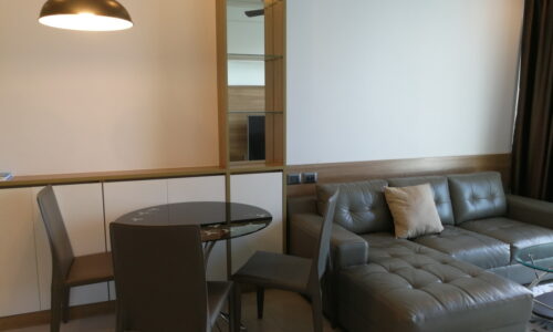 1 bedroom condo for rent at Rama 9 - mid floor - Supalai Wellington condominium