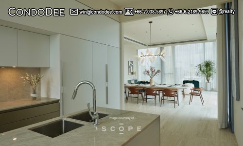 This Super-luxury penthouse is available now in Langsuan near BTS Chidlom in Bangkok CBD