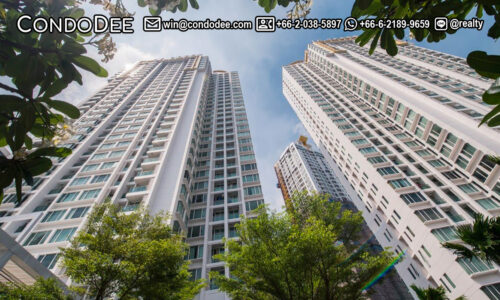 TC Green Rama 9 Bangkok condo for sale in Bangkok was developed by Tiancheng International Property and completed in 2014