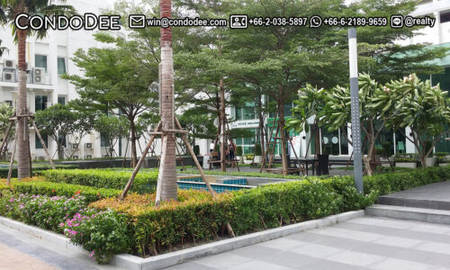 TC Green Rama 9 Bangkok condo for sale in Bangkok was developed by Tiancheng International Property and completed in 2014