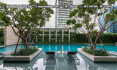 Tela Thonglor Sukhumvit 55 is a luxury Bangkok condo for sale that was built by Gaysorn Property in 2018.