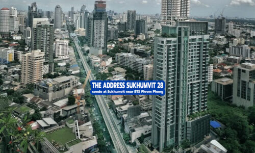 The Address Sukhumvit 28 condo for sale near BTS Phrom Phong was built in 2011 by AP Thai - Asian Property Development Public Company