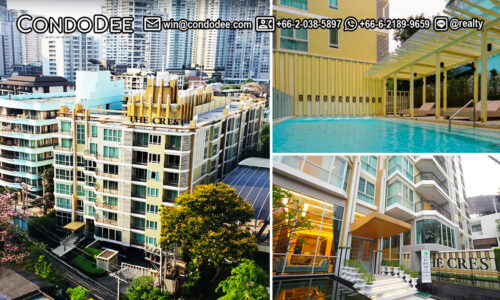 The Crest Sukhumvit 24 condo for sale in Bangkok near BTS Phrom Phong was built in 2013 by SC Asset