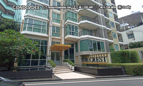 The Crest Sukhumvit 24 condo for sale in Bangkok near BTS Phrom Phong was built in 2013 by SC Asset.