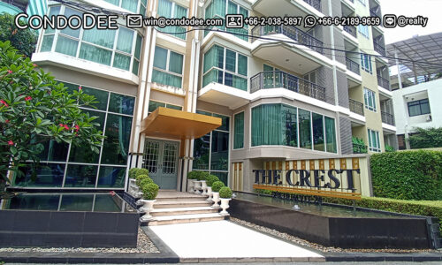 The Crest Sukhumvit 24 condo for sale in Bangkok near BTS Phrom Phong was built in 2013 by SC Asset.
