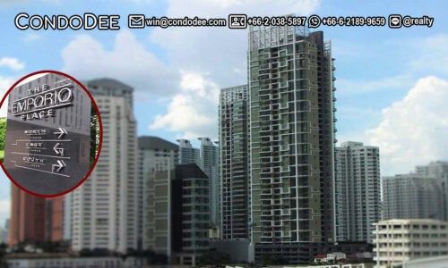 The Emporio Place Sukhumvit 24 luxury condo for sale in Bangkok consists of 3 residential buildings
