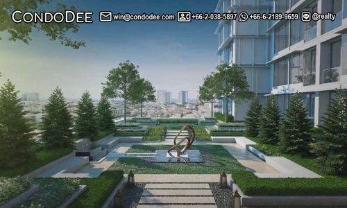 The Esse at Singha Complex Phetchaburi is a Bangkok luxury condo for sale that was built in 20220 by Singha Estate