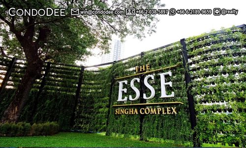 The Esse at Singha Complex Phetchaburi is a Bangkok luxury condo for sale that was built in 20220 by Singha Estate