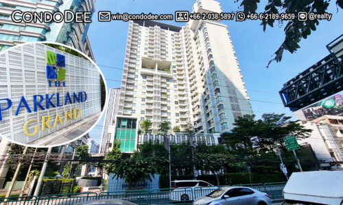 The Parkland Grand Asoke-Phetchaburi condo for sale in Bangkok was developed by Narai Property in 2012