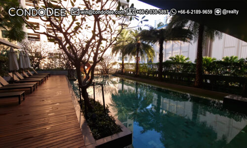 The Room Sukhumvit 21 condo sale Bangkok pool