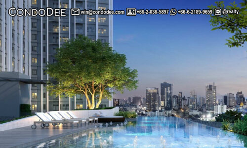 The Room Sukhumvit 38 is a luxury Bangkok condominium that was built in 2019 by Land and Houses PCL.