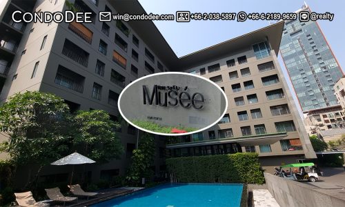 The Seed Musee Sukhumvit 26 is a condo for sale in Bangkok CBD that was built in 2009 by Pruksa Real Estate