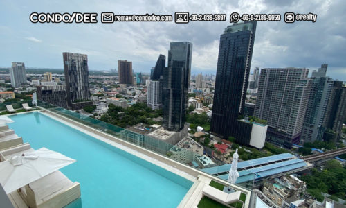 The Strand Thonglor Sukhumvit 55-57 super-luxury condo for sale was built in 2021