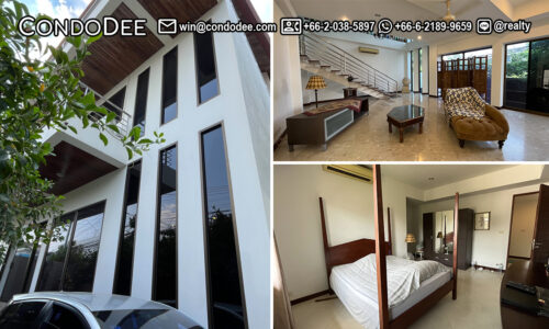 This detached house in Phra Khanong is a rare property for sale that is located just steps from International school and from BTS Phra Khanong