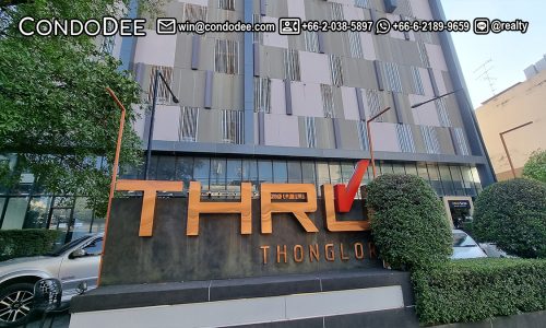 Thru Thonglor Phetchaburi condo for sale in Bangkok CBD was built in 2012.