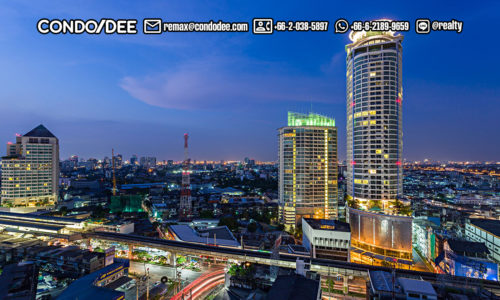 Sky Walk Bangkok Condominium on Sukhumvit Road Near BTS Phra Khanong