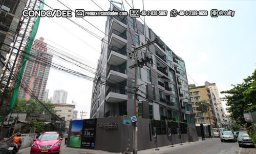 Trapezo Sukhumvit 16 condo for sale in Bangkok near MRT Queen Sirikit is a low-rise condominium that was built in 2014.