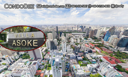 Villa Asoke Phetchaburi is a Bangkok condo for sale that was developed by TCC Capital Land in 2013