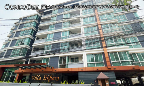 Villa Sikhara Thong Lo 25 condo for sale in Bangkok CBD was built in 2009