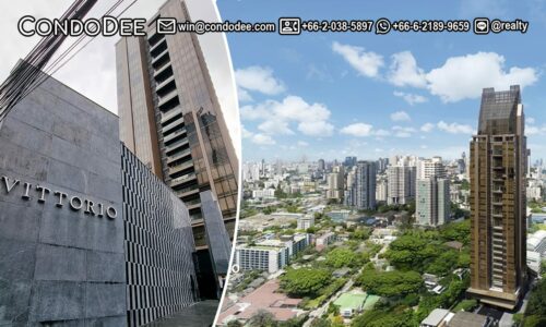 Vittorio Sukhumvit 39 Phrom Phong is a luxury condo for sale on Sukhumvit 39 in Bangkok near BTS Phrom Phong and Emquartier that was built by AP  (Thailand) PCL in 2018