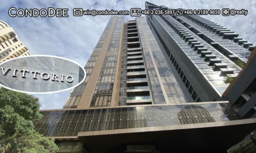 Vittorio Sukhumvit 39 Phrom Phong is a luxury condo for sale on Sukhumvit 39 in Bangkok near BTS Phrom Phong and Emquartier that was built by AP  (Thailand) PCL in 2018