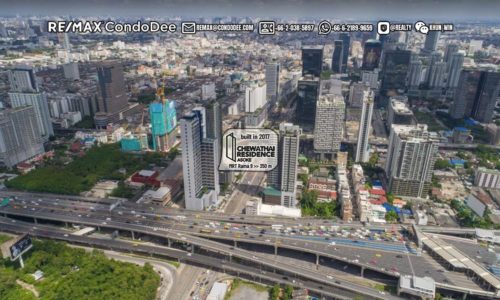 Chewathai Residence Asoke Bangkok Condominium Near MRT Rama 9, MRT Phetchaburi, and Airport Rail Link